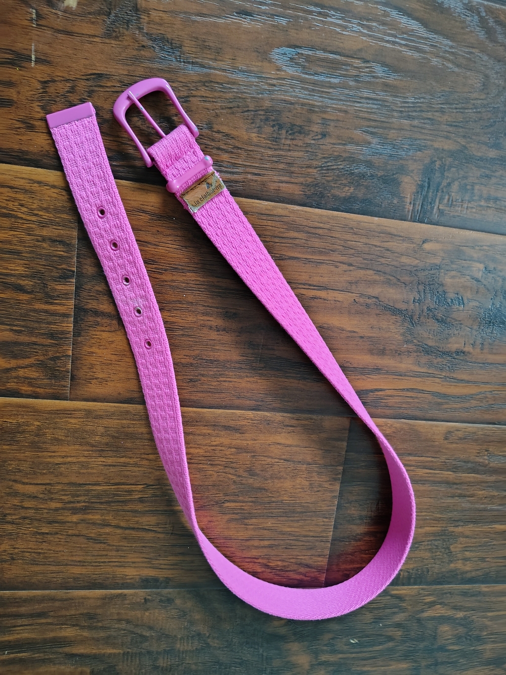 Liz Claiborne Bright Pink Woven Women's Belt
